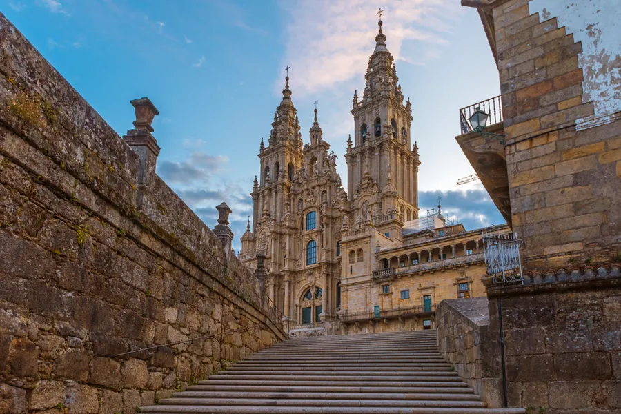 Santiago de Compostela cathedral. artem evdokimov/Shutterstock